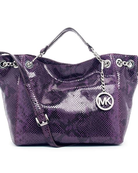 michael kors purple tote|michael kors tote bags outlet.